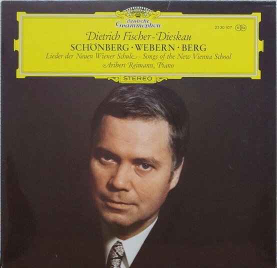 【中古】独LP Dietrich Fischer-Dieskau, Arib Lieder Der Neuen Wiener Schule . Songs Of The New V 2530107 Deutsche Grammophon /00260