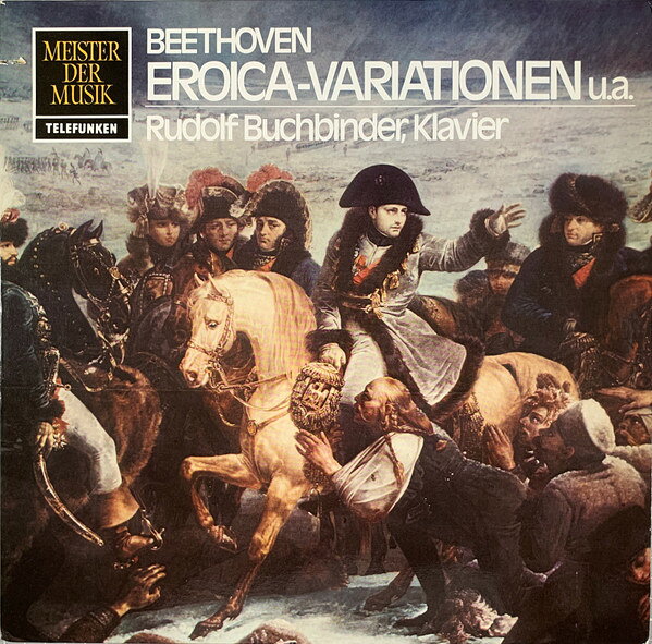 独LP Ludwig van Beethoven, Rudolf B Eroica-Variationen U.A. 6642070 Telefunken /00260