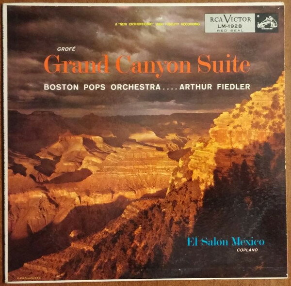【中古】米LP Ferde Grof?, Aaron Copland, Th Grand Canyon Suite / El Salon Mexico LM1928 RCA Victor Red Seal /00260