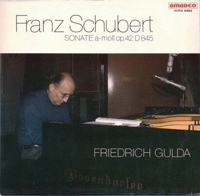 【中古】独LP Friedrich Gulda, Franz Schuber Sonate A-Moll Op. 42 D845 AVRS6483 Amadeo /00260 【中古】独LP Friedrich Gulda, Franz Schuber Sonate A-Moll Op. 42 D845 AVRS6483 Amadeo /00260
