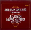 【中古】独LP Julian Bream, Johann Sebastian J. S. Bach Lute Suites Nos. 1 And 2 LSC28...