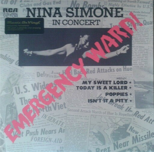 【新品】欧LP Nina Simone In Concert - Emergency Ward! MOVLP1027 Music On Vinyl, RCA /00260 【新品】欧LP Nina Simone In Concert - Emergency Ward! MOVLP1027 Music On Vinyl, RCA /00260