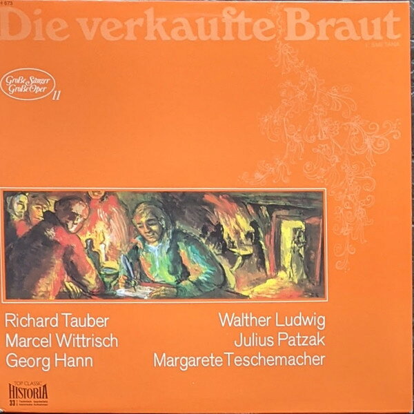 【中古】LP Bed ich Smetana Die Verkaufte Braut H673 Top Classic Historia /00260