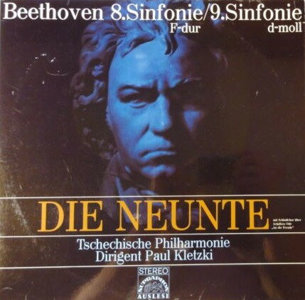 2discs LP Ludwig van Beethoven - The Cze 8.Sinfonie F-Dur / 9.Sinfonie D-Moll 85208XK Supraphon /00660