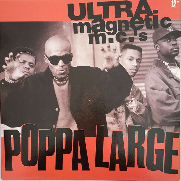 【中古】12” Ultramagnetic MCs Poppa Large 866733 Mercury /00250