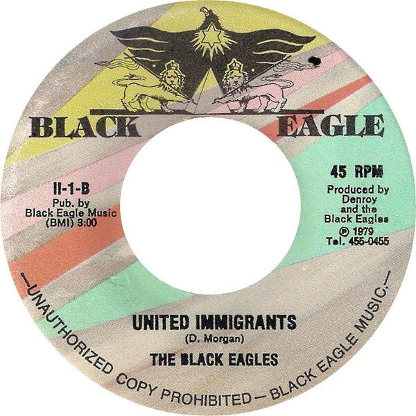 7” Black Eagles United Immigrants II1B Black Eagle /00080