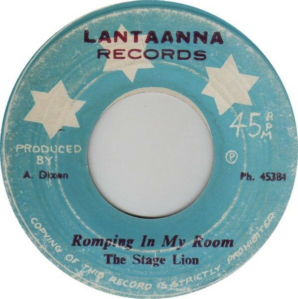 Artist Name: N - 【中古】7” Stage Lion Romping In My Room NONE Lantaanna Records /00080