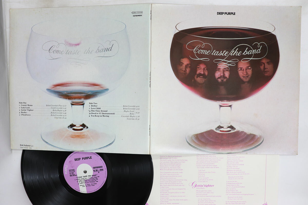 LP Deep Purple Come Taste The Band 3C06497044 PURPLE /00400