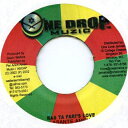 【新品】ジャマイカ7” Asante Amen Ras Ta Faris Love One Drop /00048