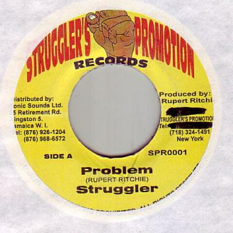 【新品】ジャマイカ7” Struggler Problem Strugglers Promotion /00048