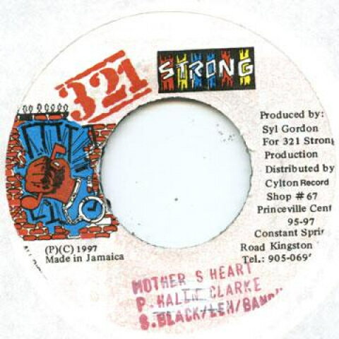 Artist Name: K - 【新品】ジャマイカ7” P.Hallen Clarke, S. Black, Ban Mothers Heart 321 Strong /00048