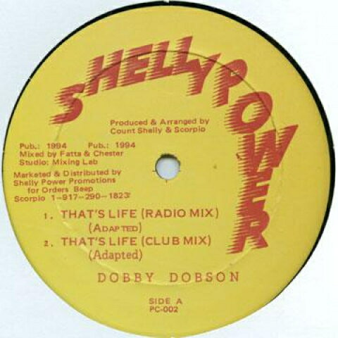 【新品】米12” Dobby Dobson / Dobby Dobson, J Thats Life (Radio Mix); Thats Life (Club Mix) / Tha PC002 Shelly Power /00210 【新品】米12” Dobby Dobson / Dobby Dobson, J Thats Life (Radio Mix); Thats Life (Club Mix) / Tha PC002 Shelly Power /00210