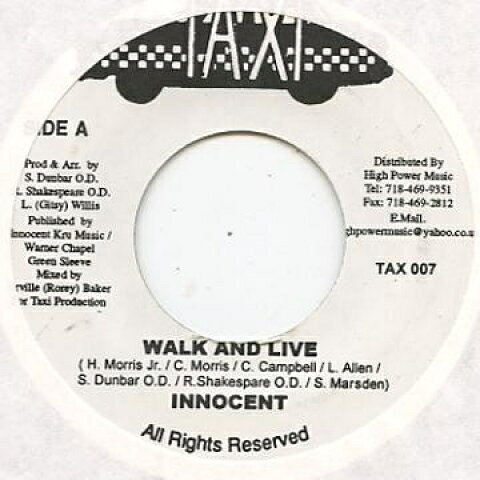 ・アーティスト Innocent Crew ・タイトル Walk And Live ・レーベル・型番 ・フォーマット 7" ・コンディション(盤) 新品 (M) ・コンディション(ジャケット) ・コンディション(帯) オビなし ・特記事項 サンプル画像です。実際の商品の画像ではありません 商品写真はバーコード/カタログ番号に対応したサンプル画像ですので、お送りする商品の画像ではありません。帯やライナーなどの付属品は、特記事項に記載されている場合のみ含まれます。プロモやカラーレコードなどの仕様についても、該当する場合のみ特記事項に記載しています。 【ご購入前に必ずご確認ください】 ・本店サイト(www.recordcity.jp)とは価格、送料が違います ・本店サイト、その他支店のオーダーとは同梱発送できません ・注文確定後に別の注文を頂いた場合、注文同士の同梱は致しかねます。 ・別倉庫から発送しているため、店頭受け渡しは対応しておりません ・一部商品は他の通販サイトでも販売しているため、ご注文のタイミングによっては商品のご用意ができない場合がございます。 ・土日祝日はお休みです 金曜・祝前日9時以降のご連絡またはご入金は、返答または発送が週明け・祝日明けに順次対応となります。 ・ご購入後のキャンセル不可 ご購入後のキャンセルはいかなる理由においてもお受けできません。ご了承の上、ご購入くださいませ。 ・日本郵便(ゆうパック/ゆうメール)によるお届けになります。 ・中古品であることをご理解ください 当ストアでは中古商品を主に販売しております。中古品であることをご理解の上ご購入ください。また、一部商品はRecordCityオンラインストアで試聴可能です。 ・返品について お客様のご都合による返品は一切承っておりません。 表記の内容と実際の商品に相違がある場合、また針飛び等で返品・返金をご希望される場合は、商品の到着後1週間以内にご連絡ください。商品の返送をこちらで確認後、キャンセル・返金を行います。 コンディションVG以下の商品は返品できません。プレイに影響のない表面のこすれ傷、プレス起因のノイズ盤は返品の対象外です。 【コンディション表記】 ・ほぼ新品(M-)(Like New) 完全な新品。未使用。当店ではほぼ使用しません ・非常に良い(EX)(Excellent) 中古盤として美品な状態。わずかな経年を感じるものの傷みを感じさせない、当店基準で最高の状態 ・良い(VG+)(Very Good Plus) 丁寧に扱われた中古品で、軽い使用感がみられる。 ・可(VG)(Acceptable) 使い込まれた中古品で、「良い」よりもさらに使用感がみられる。 ・悪い(VG-)(Bad) 状態が悪いアイテム。使用の保障はなく、再生不可、針飛び、目立つノイズがあるかもしれない。状態によるクレーム不可。返品不可。 ・非常に悪い(G)(Very Bad) 「悪い」よりさらに状態が悪いアイテム。使用の保障はなく、再生不可、針飛び、目立つノイズがあるかもしれない。状態によるクレーム不可。返品不可。 ・ジャンク(Fair)(Junk/Fair) 割れている、反っている、水ダメージがある、カビ、ジャケットが分離している、ひどい書き込み、ひどい擦れなど最低の状態。使用の保障はなく、再生不可、針飛び、目立つノイズがあるかもしれない。状態によるクレーム不可。返品不可。 ・ジャンク(Poor)(Junk/Poor) 割れている、反っている、水ダメージがある、カビ、ジャケットが分離している、ひどい書き込み、ひどい擦れなど最低の状態。使用の保障はなく、再生不可、針飛び、目立つノイズがあるかもしれない。状態によるクレーム不可。返品不可。