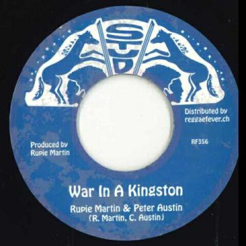 쥳ɥƥ ŷԾŹ㤨֡ڿʡ۲7 Rupert Martin, Peter Austin War In A Kingston RF356 Stud/Reggae Fever /00048פβǤʤ2,398ߤˤʤޤ