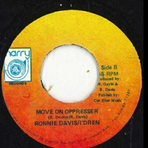 【新品】ジャマイカ7” Ronnie Davis, Idren Move On Oppresser / Version none Harry J /00048 【新品】ジャマイカ7” Ronnie Davis, Idren Move On Oppresser / Version none Harry J /00048