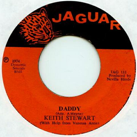【新品】ジャマイカ7” Keith Stewart Daddy / Farewell Maryanne Jaguar /00048