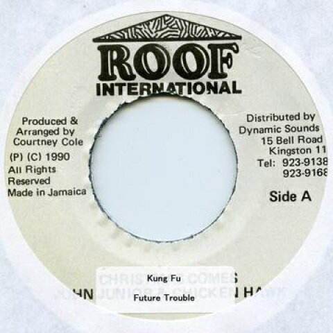 【新品】ジャマイカ7” Future Trouble Kung Fu Roof International /00050