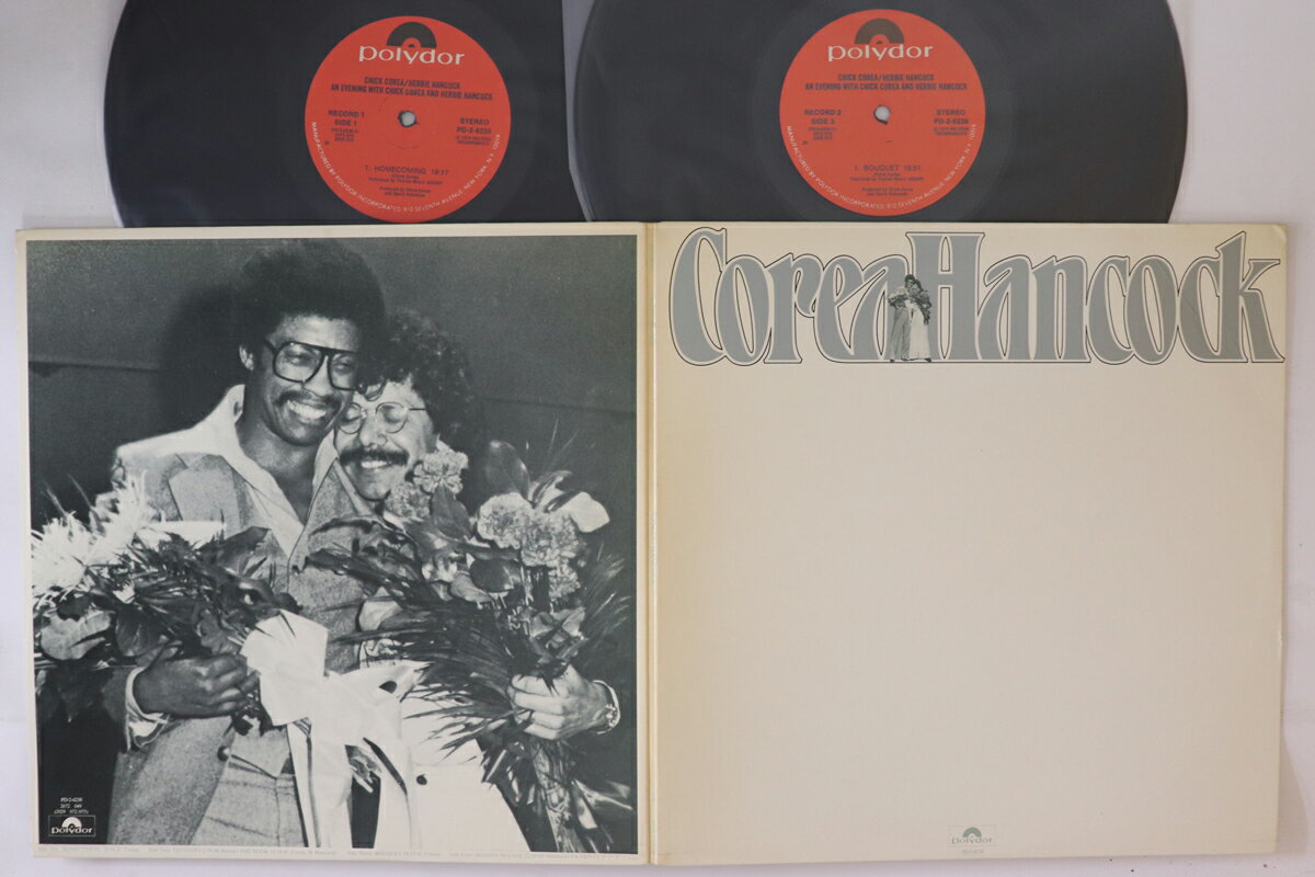 【中古】2LP Chick Corea An Evening With Chick Corea And Herbie PD26238 POLYDOR US /00660