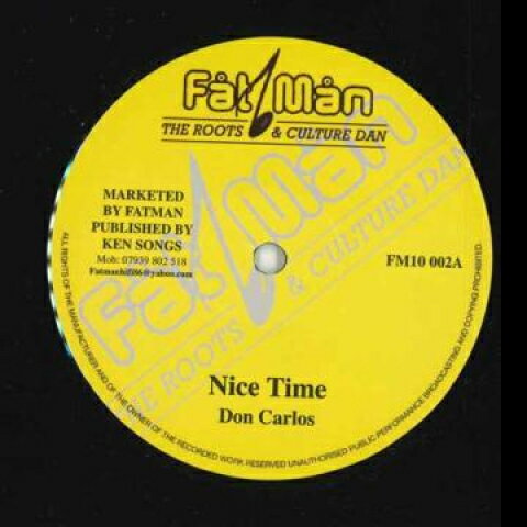 ・アーティスト Don Carlos (2) , Delroy Wilson ・タイトル Nice Time ・レーベル・型番 Fat Man FM10002 ・フォーマット 10" ・コンディション(盤) 新品 (M) ・コンディション(ジャケット) ・コンディション(帯) オビなし ・特記事項 サンプル画像です。実際の商品の画像ではありません 商品写真はバーコード/カタログ番号に対応したサンプル画像ですので、お送りする商品の画像ではありません。帯やライナーなどの付属品は、特記事項に記載されている場合のみ含まれます。プロモやカラーレコードなどの仕様についても、該当する場合のみ特記事項に記載しています。 【ご購入前に必ずご確認ください】 ・本店サイト(www.recordcity.jp)とは価格、送料が違います ・本店サイト、その他支店のオーダーとは同梱発送できません ・注文確定後に別の注文を頂いた場合、注文同士の同梱は致しかねます。 ・別倉庫から発送しているため、店頭受け渡しは対応しておりません ・一部商品は他の通販サイトでも販売しているため、ご注文のタイミングによっては商品のご用意ができない場合がございます。 ・土日祝日はお休みです 金曜・祝前日9時以降のご連絡またはご入金は、返答または発送が週明け・祝日明けに順次対応となります。 ・ご購入後のキャンセル不可 ご購入後のキャンセルはいかなる理由においてもお受けできません。ご了承の上、ご購入くださいませ。 ・日本郵便(ゆうパック/ゆうメール)によるお届けになります。 ・中古品であることをご理解ください 当ストアでは中古商品を主に販売しております。中古品であることをご理解の上ご購入ください。また、一部商品はRecordCityオンラインストアで試聴可能です。 ・返品について お客様のご都合による返品は一切承っておりません。 表記の内容と実際の商品に相違がある場合、また針飛び等で返品・返金をご希望される場合は、商品の到着後1週間以内にご連絡ください。商品の返送をこちらで確認後、キャンセル・返金を行います。 コンディションVG以下の商品は返品できません。プレイに影響のない表面のこすれ傷、プレス起因のノイズ盤は返品の対象外です。 【コンディション表記】 ・ほぼ新品(M-)(Like New) 完全な新品。未使用。当店ではほぼ使用しません ・非常に良い(EX)(Excellent) 中古盤として美品な状態。わずかな経年を感じるものの傷みを感じさせない、当店基準で最高の状態 ・良い(VG+)(Very Good Plus) 丁寧に扱われた中古品で、軽い使用感がみられる。 ・可(VG)(Acceptable) 使い込まれた中古品で、「良い」よりもさらに使用感がみられる。 ・悪い(VG-)(Bad) 状態が悪いアイテム。使用の保障はなく、再生不可、針飛び、目立つノイズがあるかもしれない。状態によるクレーム不可。返品不可。 ・非常に悪い(G)(Very Bad) 「悪い」よりさらに状態が悪いアイテム。使用の保障はなく、再生不可、針飛び、目立つノイズがあるかもしれない。状態によるクレーム不可。返品不可。 ・ジャンク(Fair)(Junk/Fair) 割れている、反っている、水ダメージがある、カビ、ジャケットが分離している、ひどい書き込み、ひどい擦れなど最低の状態。使用の保障はなく、再生不可、針飛び、目立つノイズがあるかもしれない。状態によるクレーム不可。返品不可。 ・ジャンク(Poor)(Junk/Poor) 割れている、反っている、水ダメージがある、カビ、ジャケットが分離している、ひどい書き込み、ひどい擦れなど最低の状態。使用の保障はなく、再生不可、針飛び、目立つノイズがあるかもしれない。状態によるクレーム不可。返品不可。