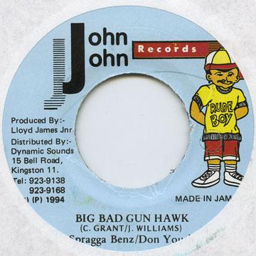 【新品】ジャマイカ7” Spragga Benz, Don Youth (Don Y Big Bad Gun Hawk John John /00050