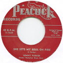 【新品】英7” Sonny Parker, Gladys Hampton B She Sets My Soul On Fire / Disgusted Blues PEACOCK1620 Peacock /00052