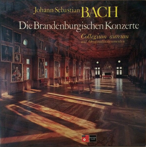 2discs LP Johann Sebastian Bach - Colleg Die Brandenburgischen Konzerte (Auf Originalinstrum EB203311 Deutsche Harmonia Mu /00