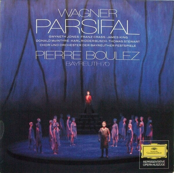 【中古】LP Richard Wagner, Gwyneth Jones, Szenen aus Parsifal - Bayreuth 70 2536023 Deutsche Grammophon /00260
