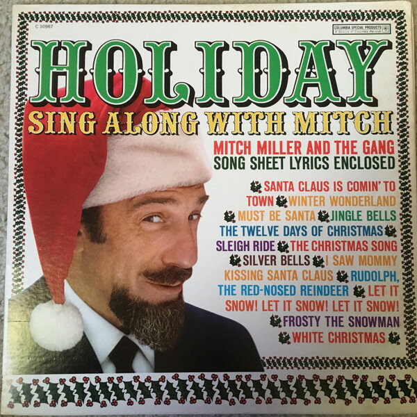 【中古】LP Mitch Miller &amp; The Gang Holiday Sing Along With Mitch C10987 Columbia /00400