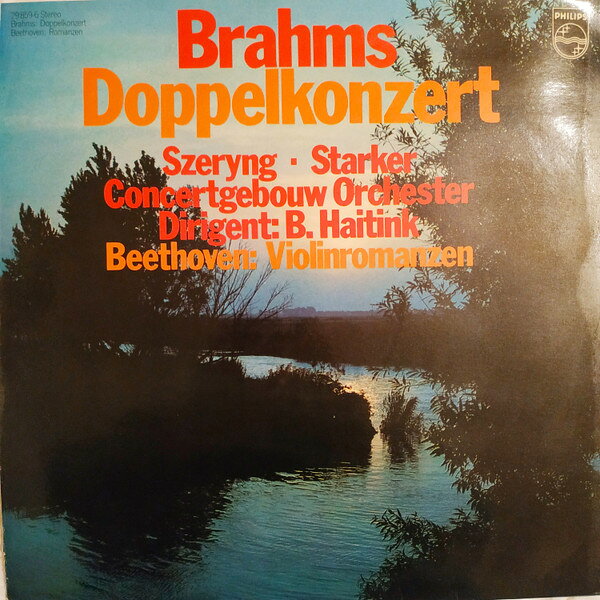 Record - 【中古】LP Johannes Brahms , Ludwig van B Brahms: Double Concerto / Beethoven: The Violin Rom 298596 Philips /00260