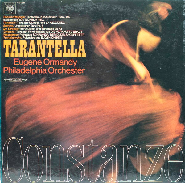 【中古】LP Eugene Ormandy / The Philadelp Tarantella S71027 CBS Masterworks /00260