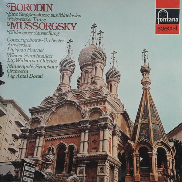LP Alexander Borodin / Modest Mus Eine Steppenskizze Aus Mittelasien / Polowetzer Tan 6545027 Fontana /00260