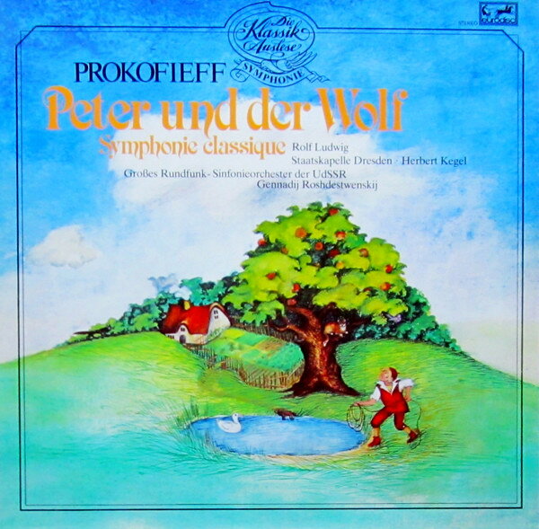 LP Sergei Prokofiev Peter Und Der Wolf Op.67 / Symphonie Classique D-Du 201991 Eurodisc /00260