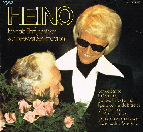Artist Name: R - 【中古】LP Heino Ich Hab Ehrfurcht Vor Schneeweissen Haaren 056CRY32315 CRYSTAL /00260
