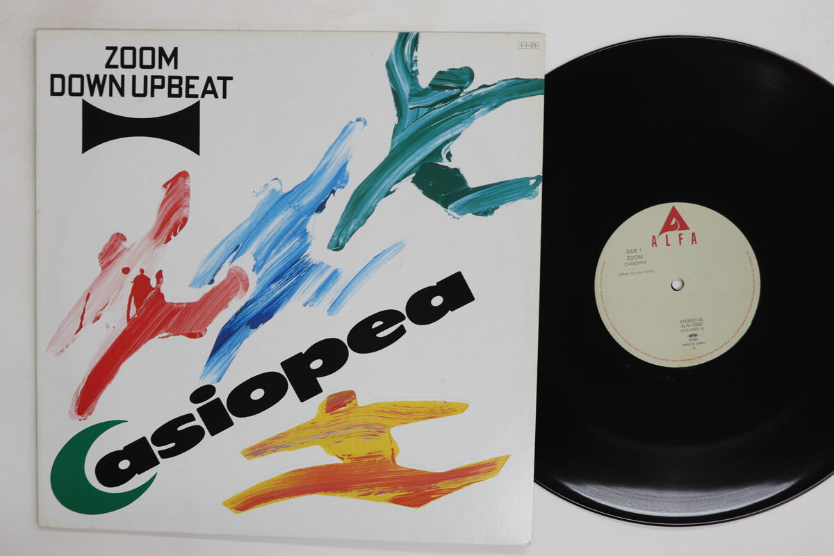 Artist Name: R - 【中古】12” Casiopea Zoom / Down Upbeat (Disco Mix) ALR12002 ALFA /00260