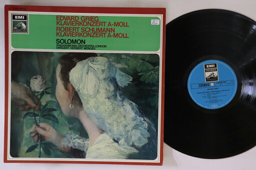 【中古】独LP ソロモン, フィルハーモニア管弦 Grieg Klavierkonzert A-moll / Schumann Klavierkonze 1C05300154 DIE STIMME SEINES H /00260 【中古】独LP ソロモン, フィルハーモニア管弦 Grieg Klavierkonzert A-moll / Schumann Klavierkonze 1C05300154 DIE STIMME SEINES H /00260
