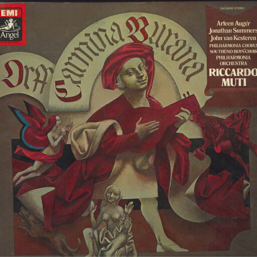 【中古】LP リッカルド・ムーティ, フィルハ オルフ: カルミナ・ブラーナ EAC80592 ANGEL /00260 【中古】LP リッカルド・ムーティ, フィルハ オルフ: カルミナ・ブラーナ EAC80592 ANGEL /00260
