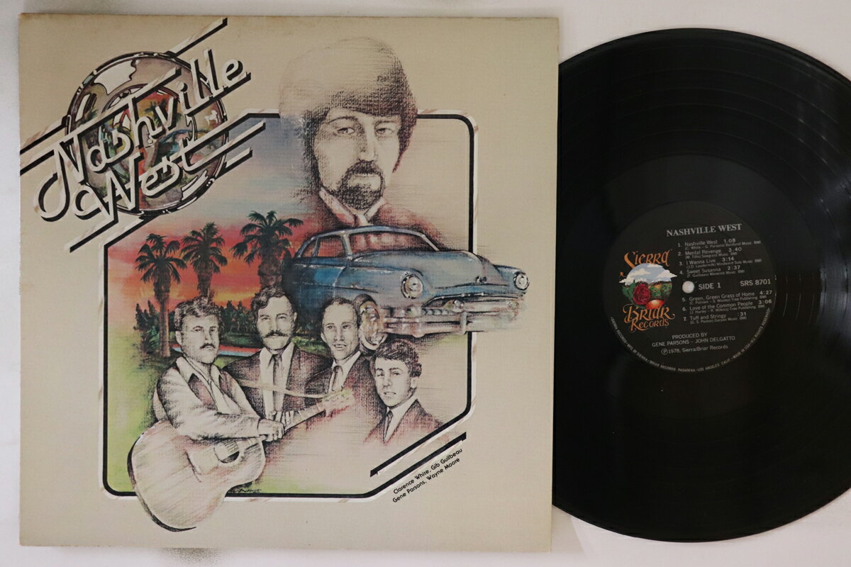 【中古】米LP Nashville West Nashville West SRS8701 SIERRA BRIAR /00260