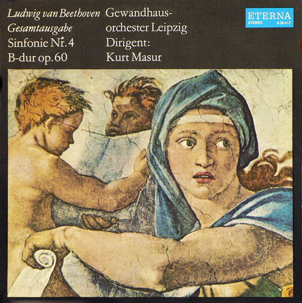 LP Ludwig van Beethoven - Gewandh Sinfonie Nr. 4 B-Dur Op. 60 826417 ETERNA /00260