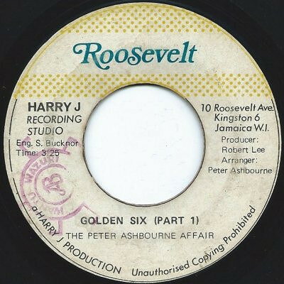 7” Peter Ashbourne Affair Golden Six NONE Roosevelt /00080