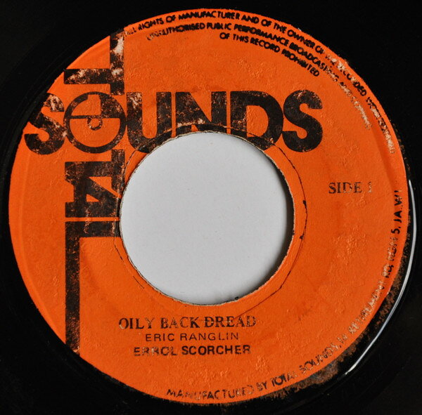 7” Errol Scorcher Oily Back Dread NONE Total Sounds /00080