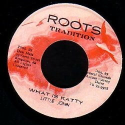7” Little John What Is Katty NONE Roots Tradition /00080