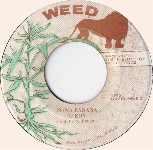 藝人名: U - 【中古】7” U-Roy Nana Banana NONE Weed /00080