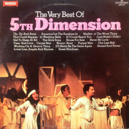 【中古】英LP Fifth Dimension The Very Best Of 5th Dimension WW5114 Warwick Records /00260 【中古】英LP Fifth Dimension The Very Best Of 5th Dimension WW5114 Warwick Records /00260