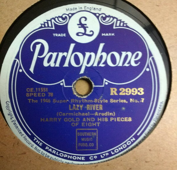 【中古】英78RPM/SP Harry Gold & His Pieces Of Eig Lazy River / Doubloon R2993 Parlophone /00500