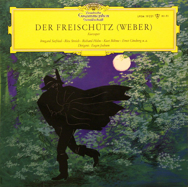 【中古】LP Carl Maria von Weber , Irmgard Der Freischutz (Kurzoper) LPEM19221 Deutsche Grammophon /00260