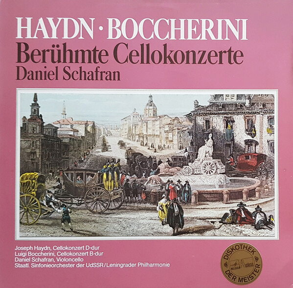 LP Joseph Haydn Luigi Boccherin Beruhmte Cellokonzerte 64044 Melodia Auslese /00260