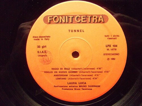 艺人名: K - 【中古】LP Laura Luca Tunnel LPX104 Fonit Cetra 未開封 /00260