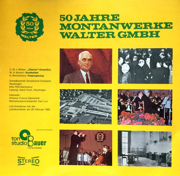 ・アーティスト Various ・タイトル 50 Jahre Montanwerke Walter Gmbh ・レーベル・型番 Not On Label S29431 ・フォーマット LPレコード ・コンディション(盤) 良い (VG+) ・コンディション(ジャケット) 良い (VG+) ・コンディション(帯) オビなし ・特記事項 サンプル画像です。実際の商品の画像ではありません 商品写真はバーコード/カタログ番号に対応したサンプル画像ですので、お送りする商品の画像ではありません。帯やライナーなどの付属品は、特記事項に記載されている場合のみ含まれます。プロモやカラーレコードなどの仕様についても、該当する場合のみ特記事項に記載しています。 【ご購入前に必ずご確認ください】 ・本店サイト(www.recordcity.jp)とは価格、送料が違います ・本店サイト、その他支店のオーダーとは同梱発送できません ・注文確定後に別の注文を頂いた場合、注文同士の同梱は致しかねます。 ・別倉庫から発送しているため、店頭受け渡しは対応しておりません ・一部商品は他の通販サイトでも販売しているため、ご注文のタイミングによっては商品のご用意ができない場合がございます。 ・土日祝日はお休みです 金曜・祝前日9時以降のご連絡またはご入金は、返答または発送が週明け・祝日明けに順次対応となります。 ・ご購入後のキャンセル不可 ご購入後のキャンセルはいかなる理由においてもお受けできません。ご了承の上、ご購入くださいませ。 ・日本郵便(ゆうパック/ゆうメール)によるお届けになります。 ・中古品であることをご理解ください 当ストアでは中古商品を主に販売しております。中古品であることをご理解の上ご購入ください。また、一部商品はRecordCityオンラインストアで試聴可能です。 ・返品について お客様のご都合による返品は一切承っておりません。 表記の内容と実際の商品に相違がある場合、また針飛び等で返品・返金をご希望される場合は、商品の到着後1週間以内にご連絡ください。商品の返送をこちらで確認後、キャンセル・返金を行います。 コンディションVG以下の商品は返品できません。プレイに影響のない表面のこすれ傷、プレス起因のノイズ盤は返品の対象外です。 【コンディション表記】 ・ほぼ新品(M-)(Like New) 完全な新品。未使用。当店ではほぼ使用しません ・非常に良い(EX)(Excellent) 中古盤として美品な状態。わずかな経年を感じるものの傷みを感じさせない、当店基準で最高の状態 ・良い(VG+)(Very Good Plus) 丁寧に扱われた中古品で、軽い使用感がみられる。 ・可(VG)(Acceptable) 使い込まれた中古品で、「良い」よりもさらに使用感がみられる。 ・悪い(VG-)(Bad) 状態が悪いアイテム。使用の保障はなく、再生不可、針飛び、目立つノイズがあるかもしれない。状態によるクレーム不可。返品不可。 ・非常に悪い(G)(Very Bad) 「悪い」よりさらに状態が悪いアイテム。使用の保障はなく、再生不可、針飛び、目立つノイズがあるかもしれない。状態によるクレーム不可。返品不可。 ・ジャンク(Fair)(Junk/Fair) 割れている、反っている、水ダメージがある、カビ、ジャケットが分離している、ひどい書き込み、ひどい擦れなど最低の状態。使用の保障はなく、再生不可、針飛び、目立つノイズがあるかもしれない。状態によるクレーム不可。返品不可。 ・ジャンク(Poor)(Junk/Poor) 割れている、反っている、水ダメージがある、カビ、ジャケットが分離している、ひどい書き込み、ひどい擦れなど最低の状態。使用の保障はなく、再生不可、針飛び、目立つノイズがあるかもしれない。状態によるクレーム不可。返品不可。
