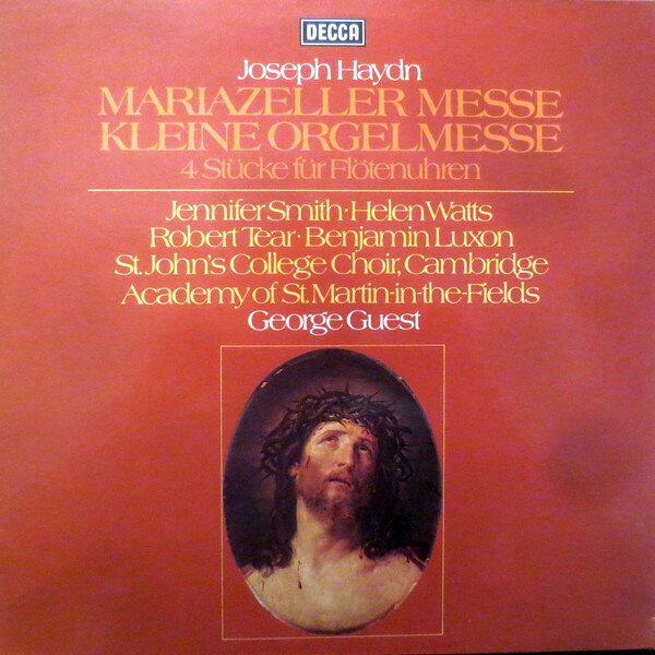 【中古】LP Joseph Haydn - Jennifer Smith Mariazeller Messe / Kleine Orgelmesse / 4 Stucke Fu 642396 Decca /00260