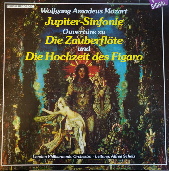 【中古】LP Wolfgang Amadeus Mozart Jupiter-Sinfonie / Die Zauberflote / Die Hochzeit D 1214101 Signal /00260